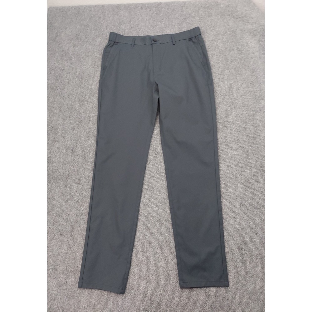 Jack Archer Jetsetter Pants Men 34x34 Deep Blue Straight Fit Performance Golf